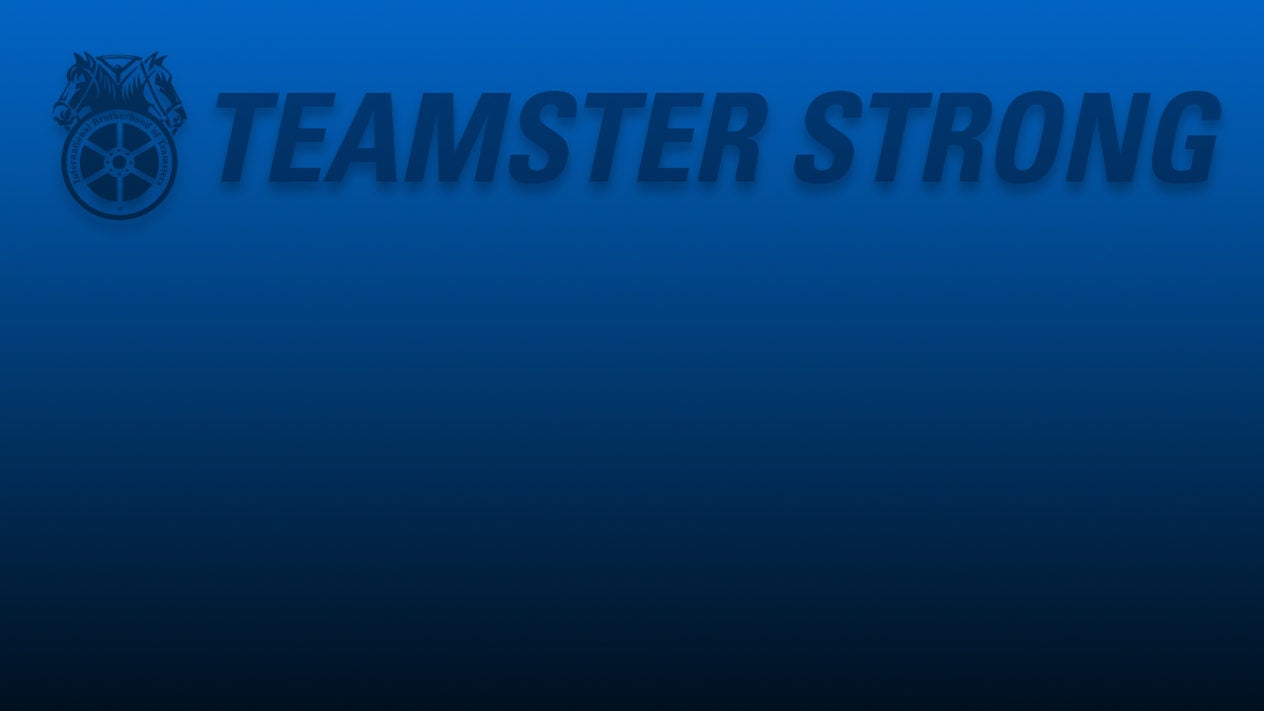 Zoom Backgrounds - International Brotherhood of Teamsters