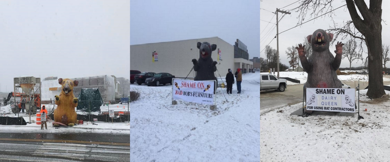 Defending Workers Means Defending Giant Fake Rodents International Brotherhood Of Teamsters