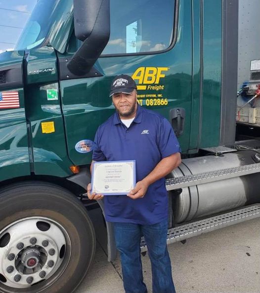 Teamsters Local 745 Member, ABF Driver Recognized as 'Highway Angel