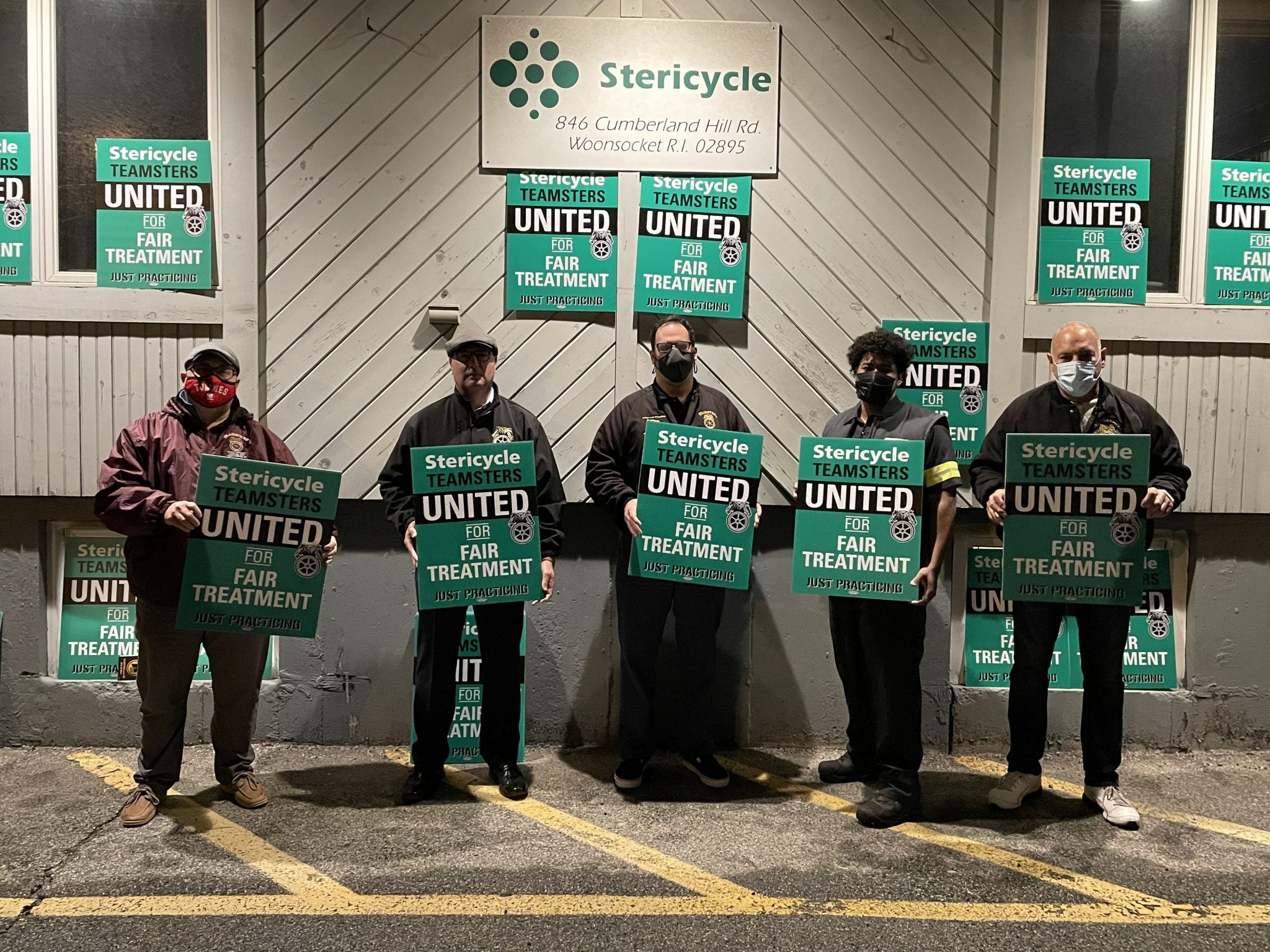 Teamsters Hold National Day Of Action At Stericycle International