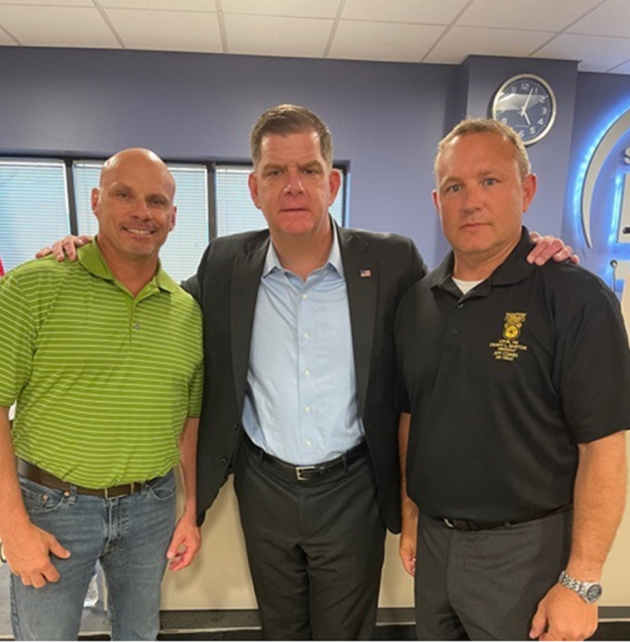 Marty Walsh + LU 135