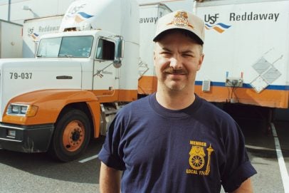 Local 174 members at work - Seattle, Washington