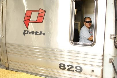 PATH engineers at work - Newark, New Jersey