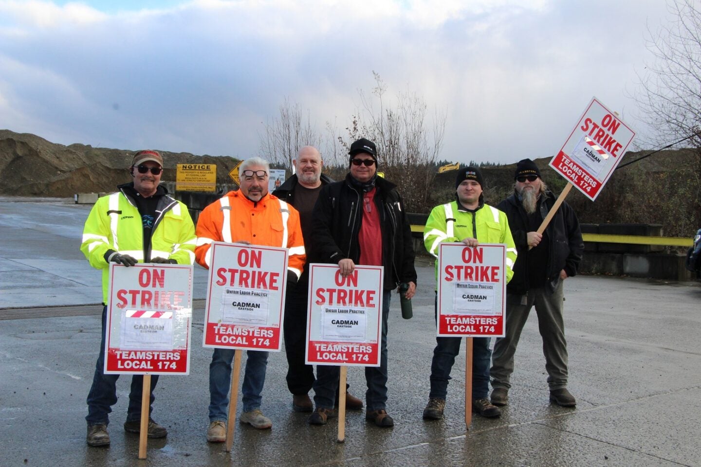 Teamsters Local 174 Construction General Strike Continues After Holiday 