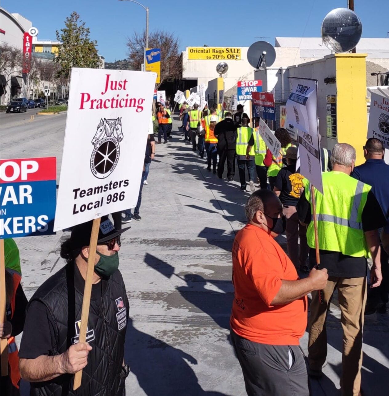 CEMEX Practice Picket