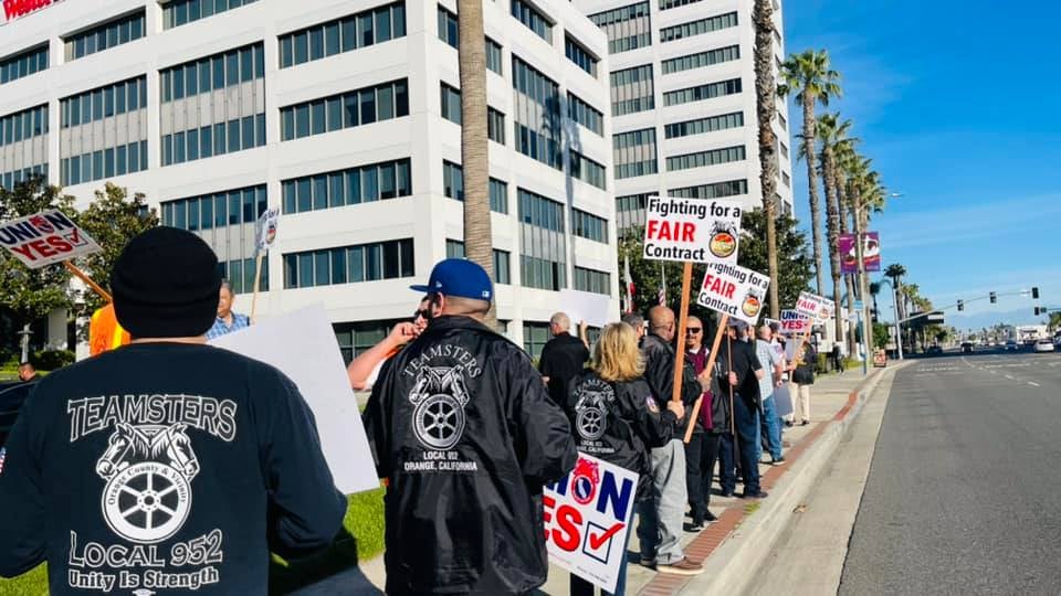 OCTA Picket Line