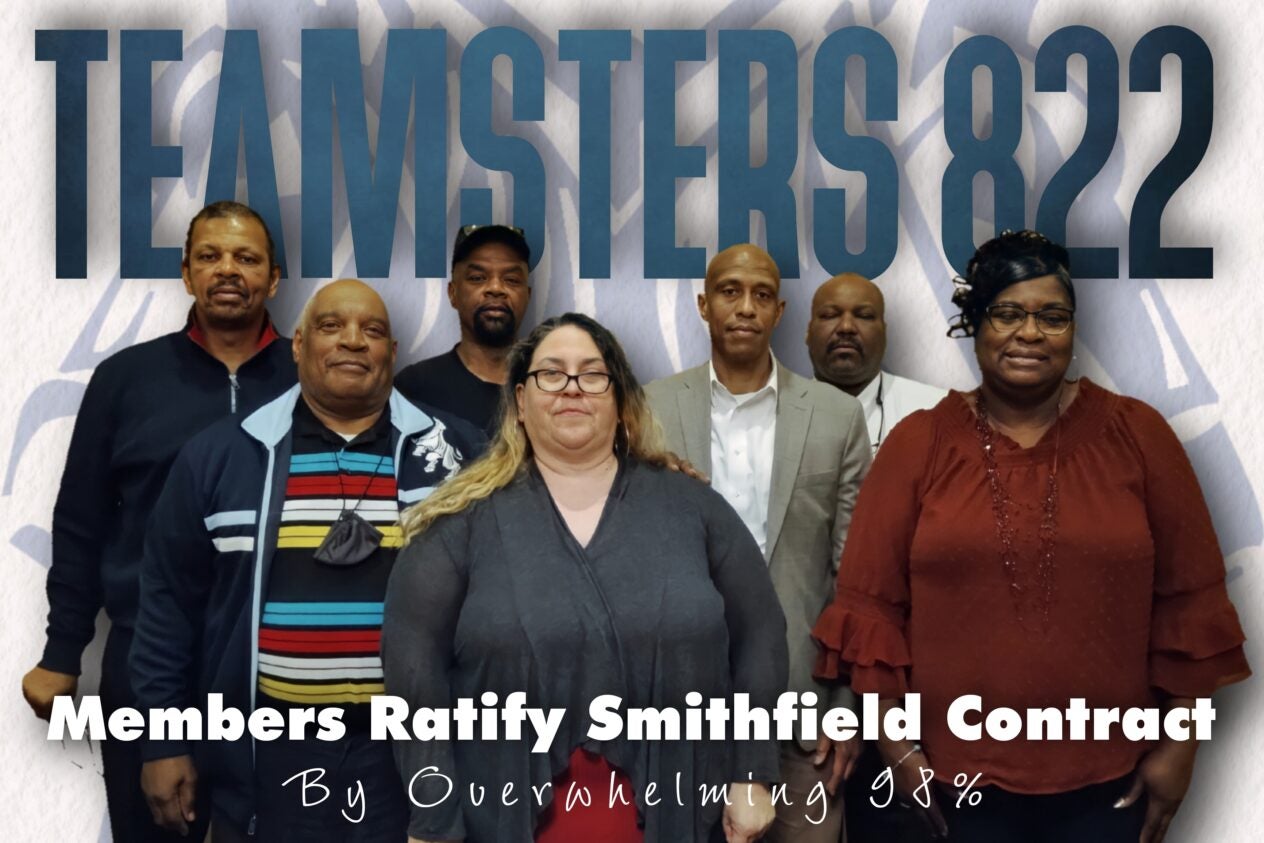 Smithfield Contract Ratified