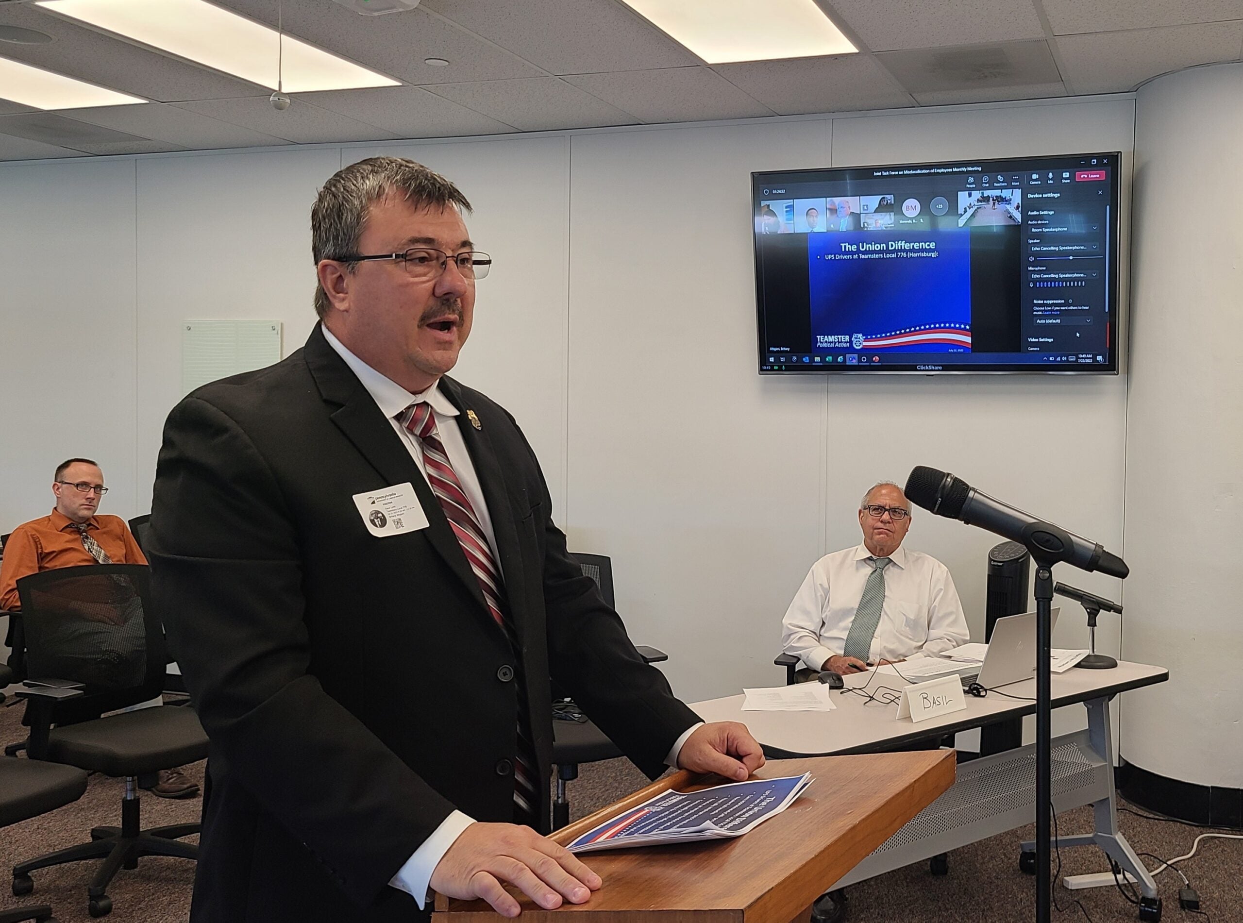 Teamsters Address Misclassification Before Pennsylvania Task Force - Vimarsana News