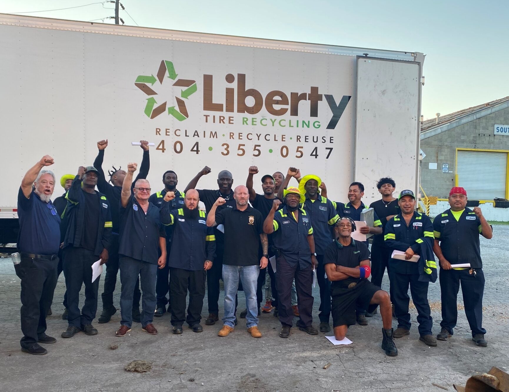 Workers at Liberty Tire Recycling in Atlanta Win First Teamster