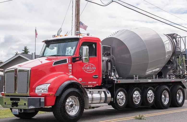 Concrete Mixer Drivers at Corliss Resources Join Teamsters Local 174