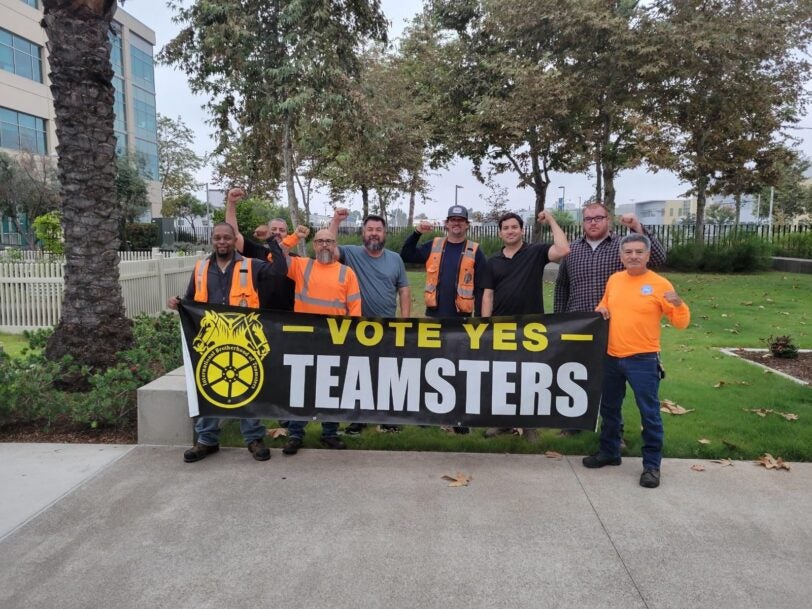 San Diego County Workers Join Teamsters International Brotherhood of