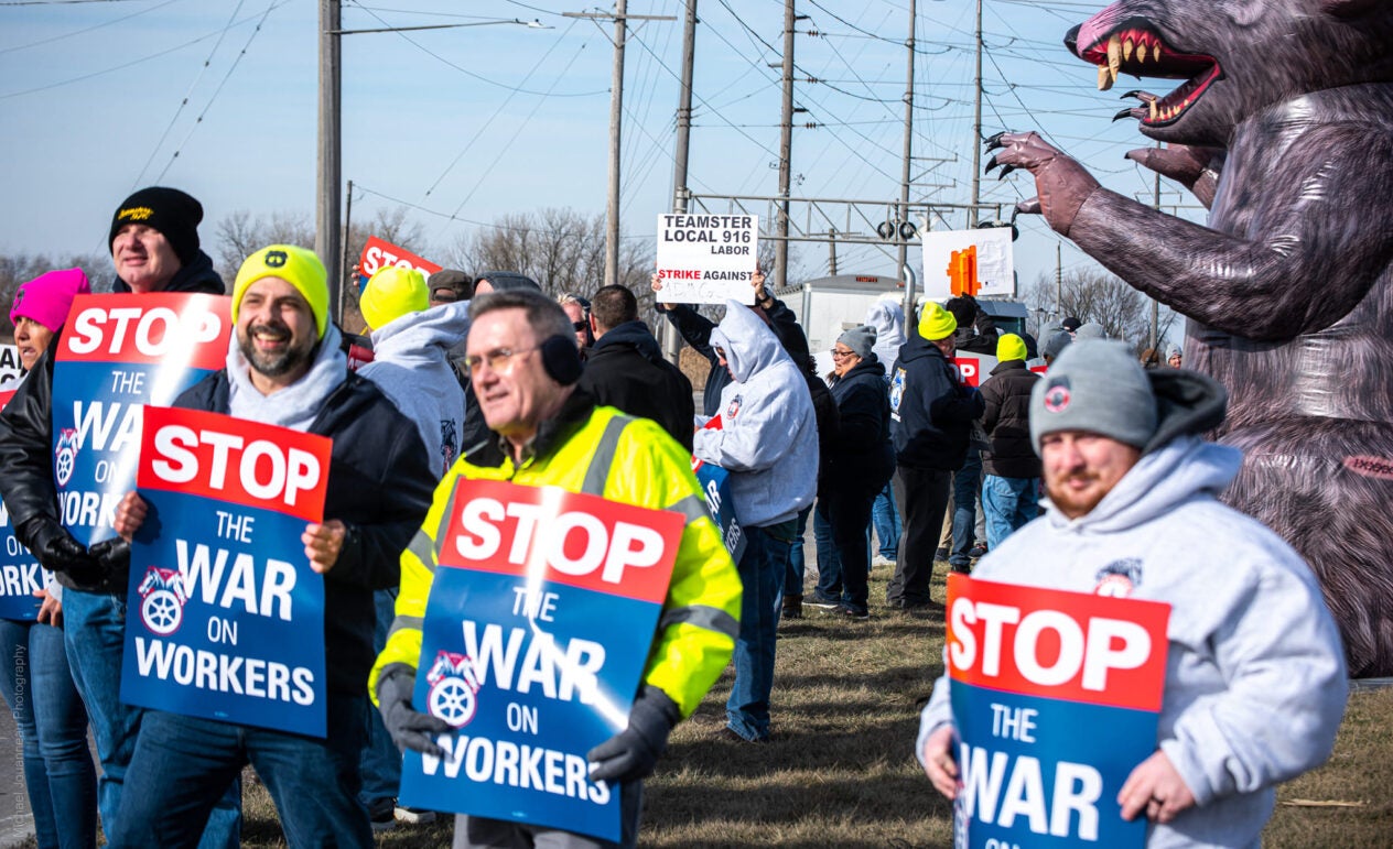 916 ADM Picket Line