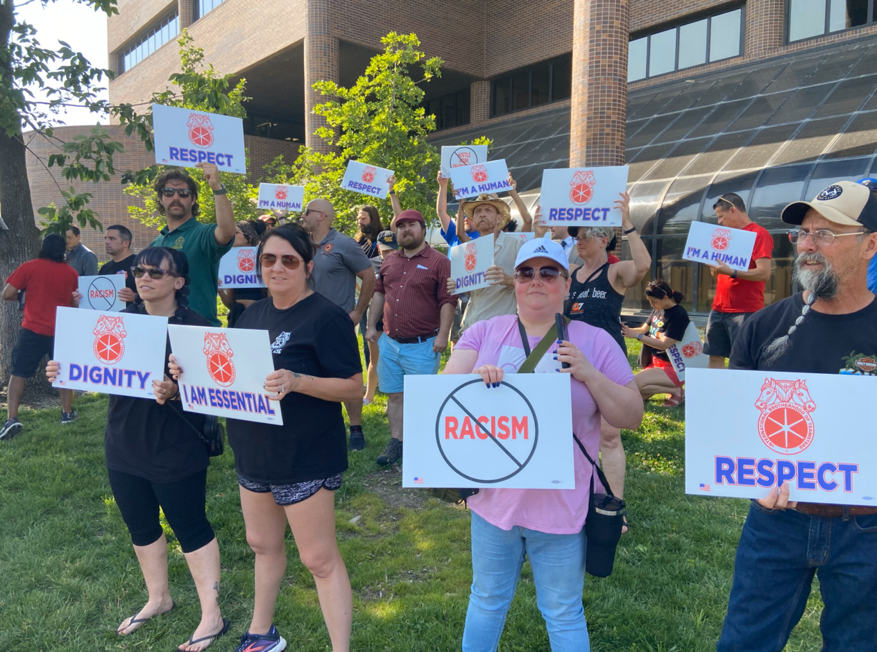 Lawrence Informational Picket