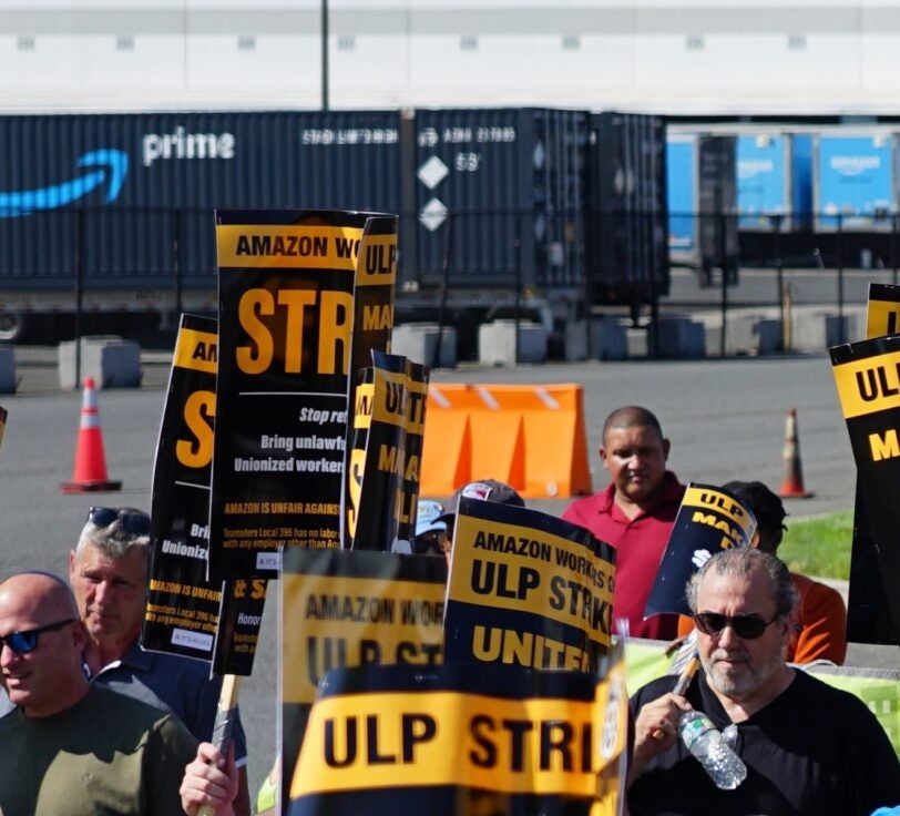 Teamsters Picket Line At Amazon Spreads To Connecticut Warehouse ...