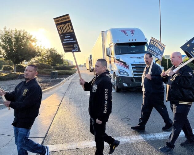 Teamsters Amazon Strike Extends To Central Valley Warehouse ...