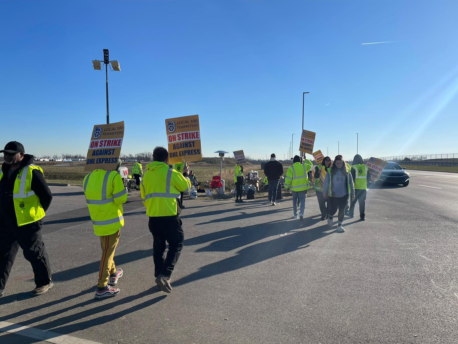 Teamsters Expand DHLCVG Strike Over Unfair Labor Practices