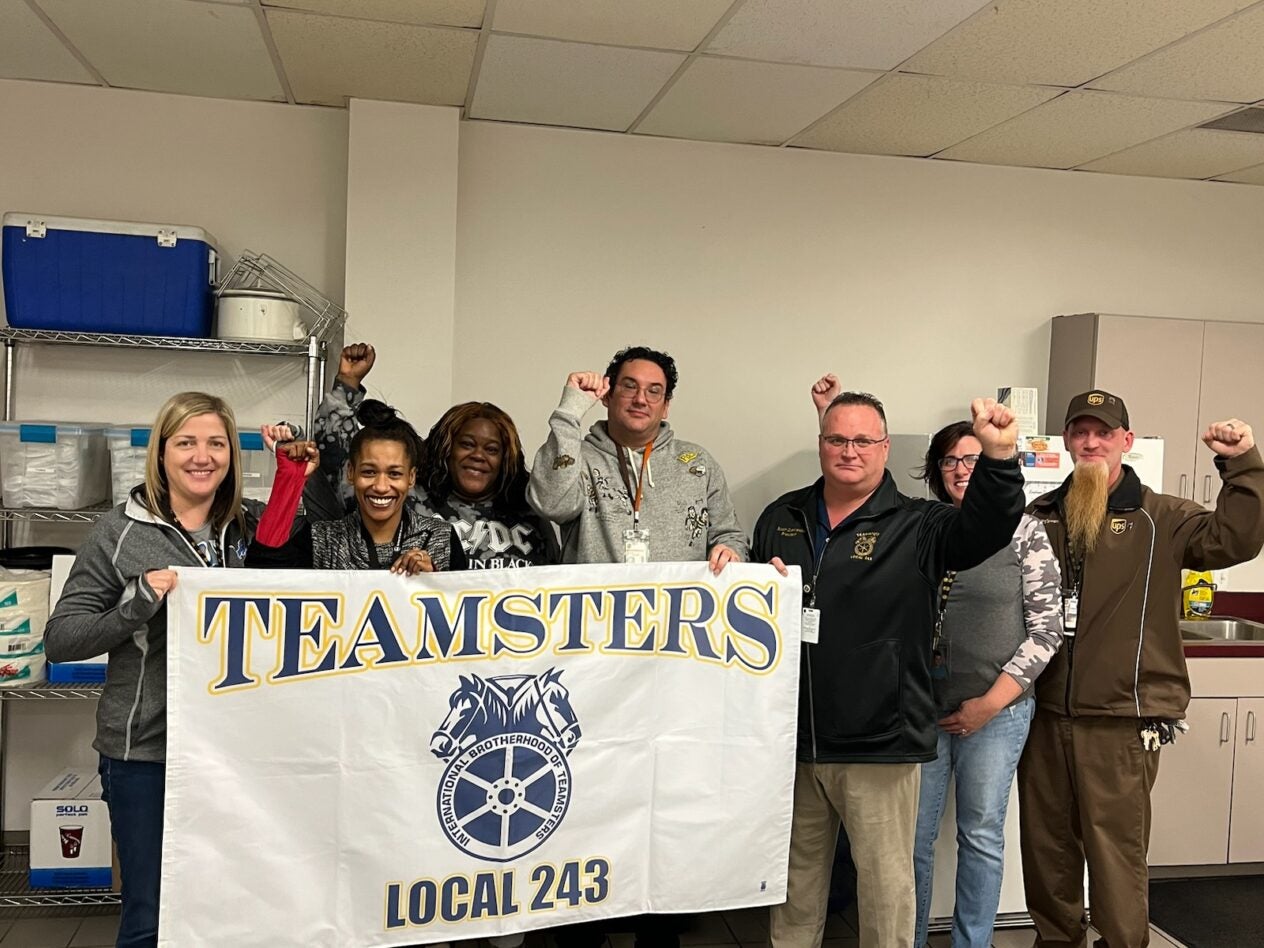 Teamsters Local 243 Members at UPS Cartage Services