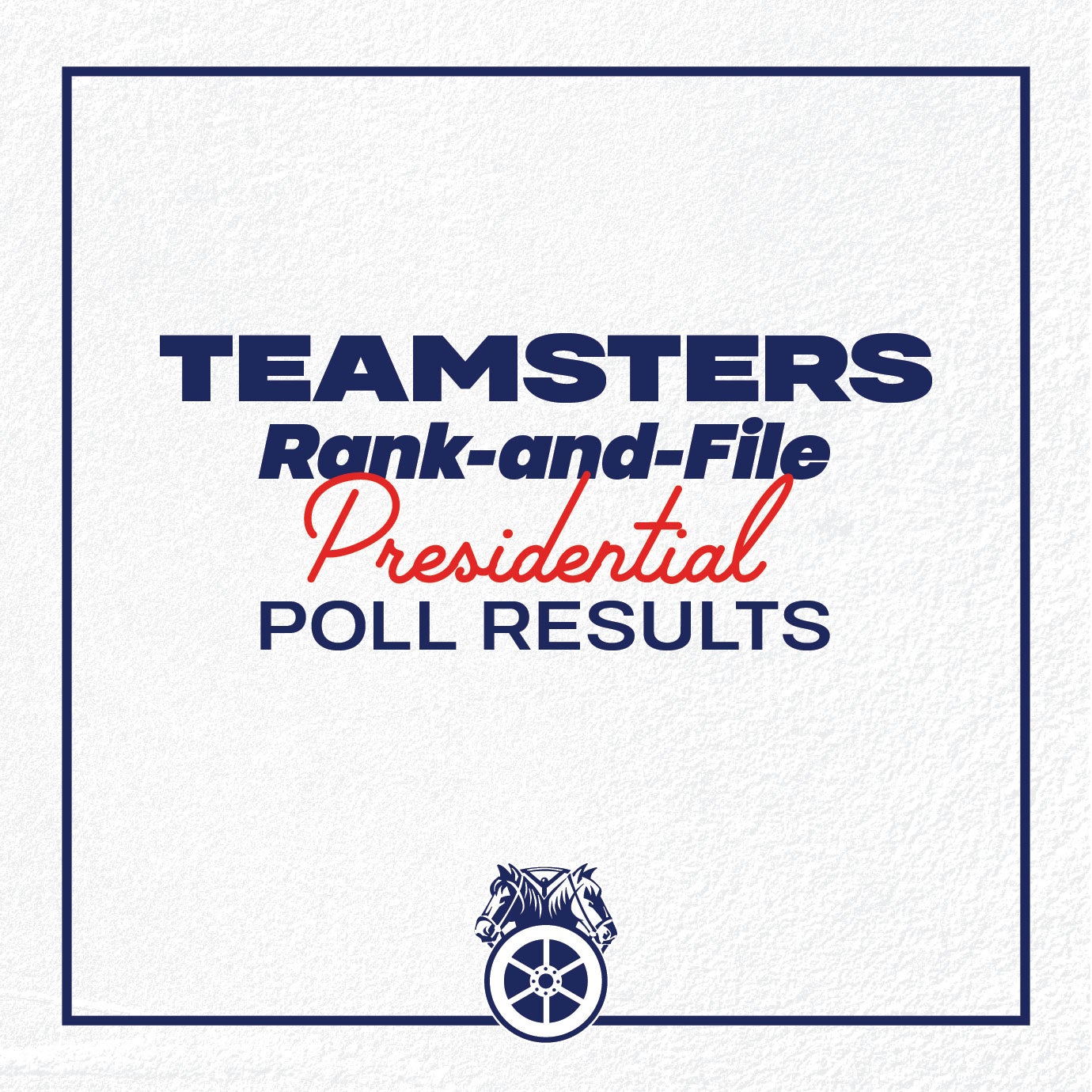 Teamsters release poll data on support for president