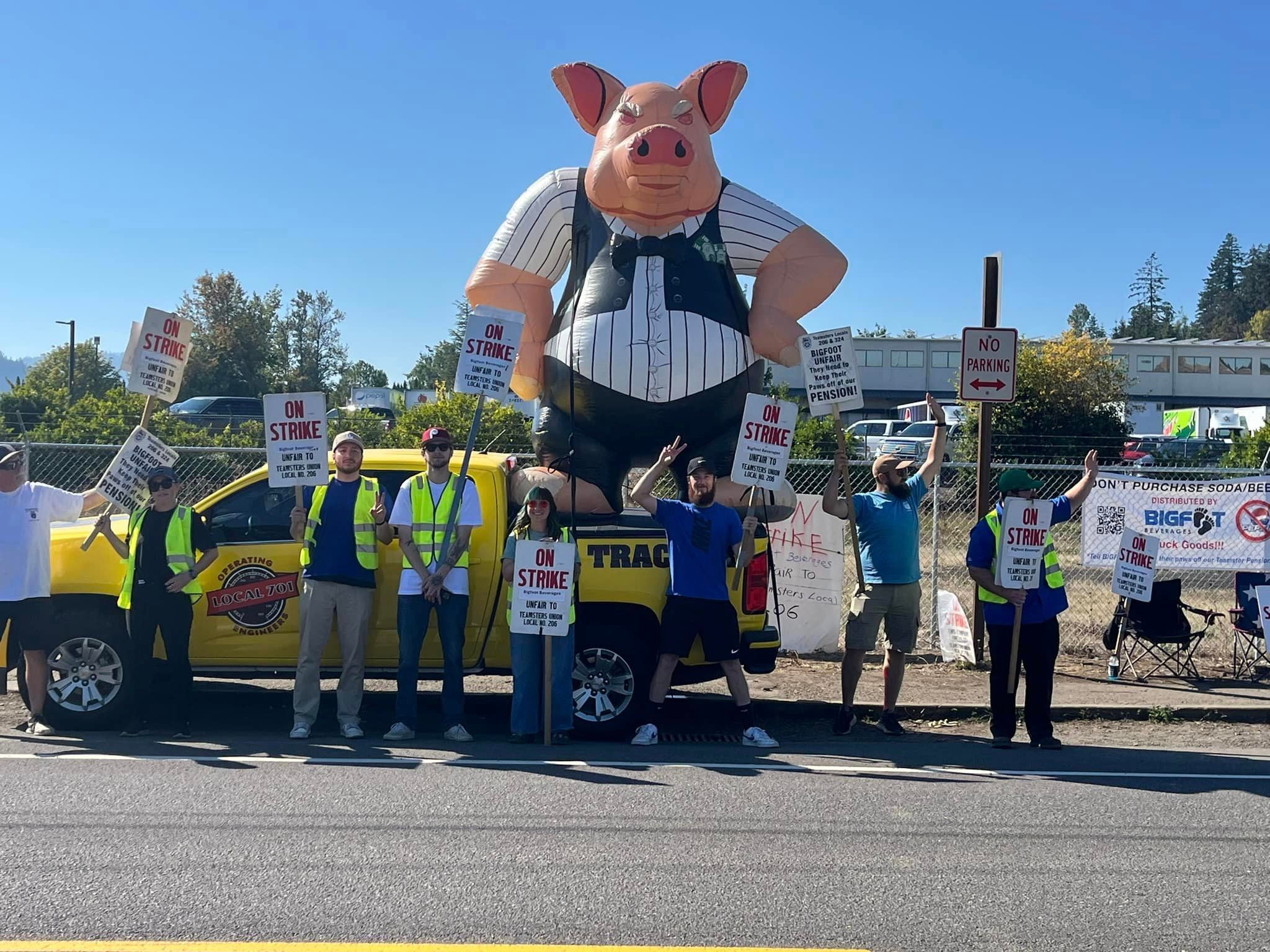 Teamsters Extend Picket Lines to Every Bigfoot Location International