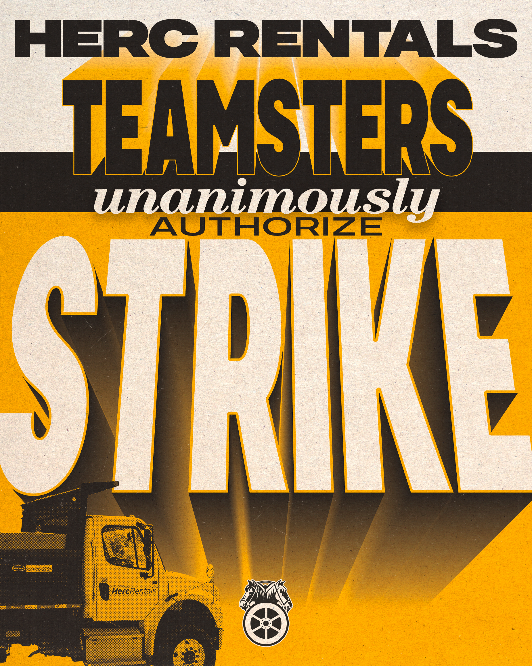 Herc Teamsters Unanimously Authorize Strike