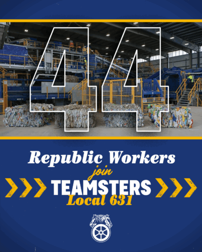 Republic Waste LU 631 Graphic