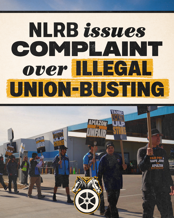 Labor Board Issues Another Complaint Against Amazon