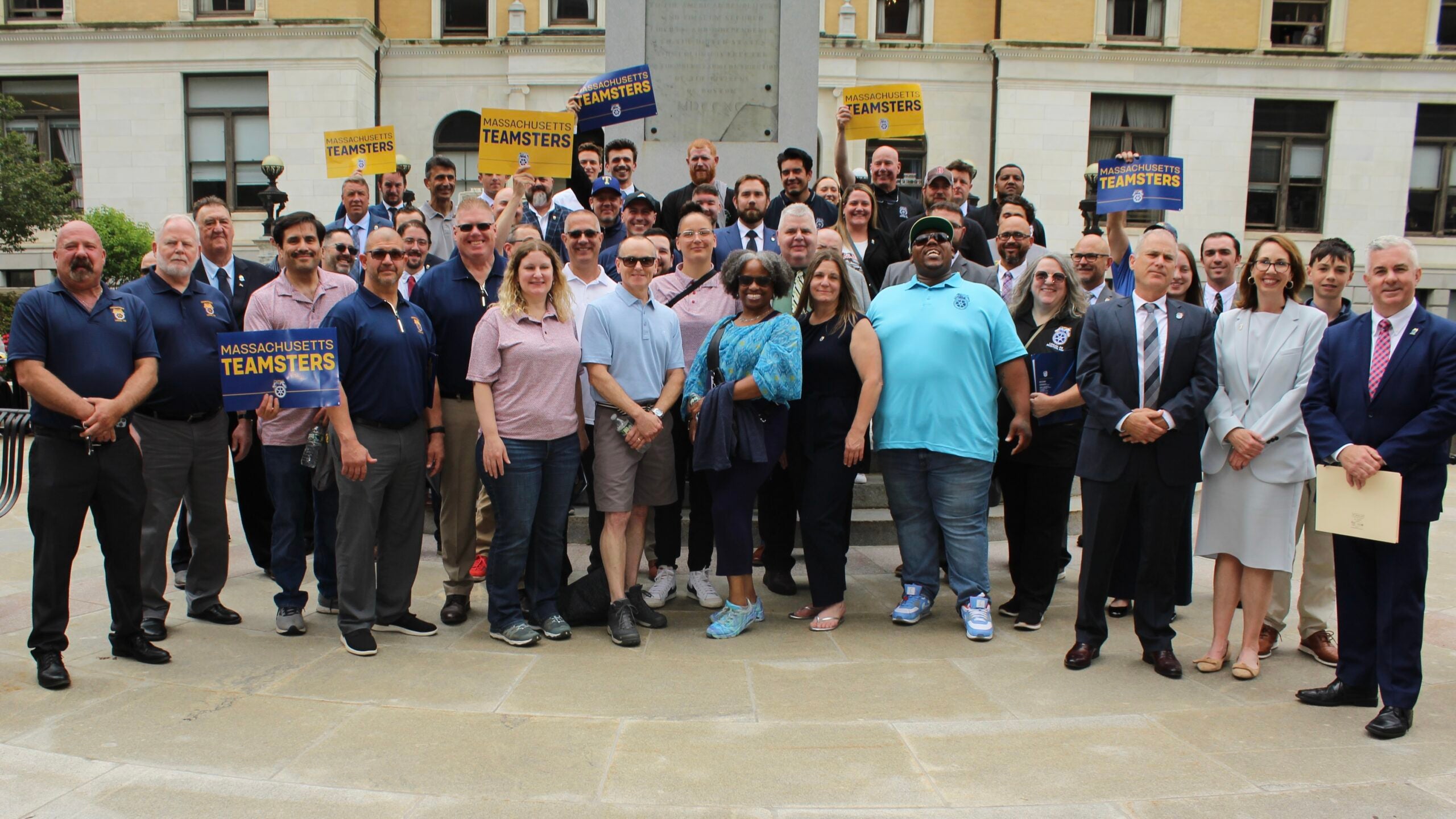 Massachusetts Teamsters Demand Passage of Worker Protection Package