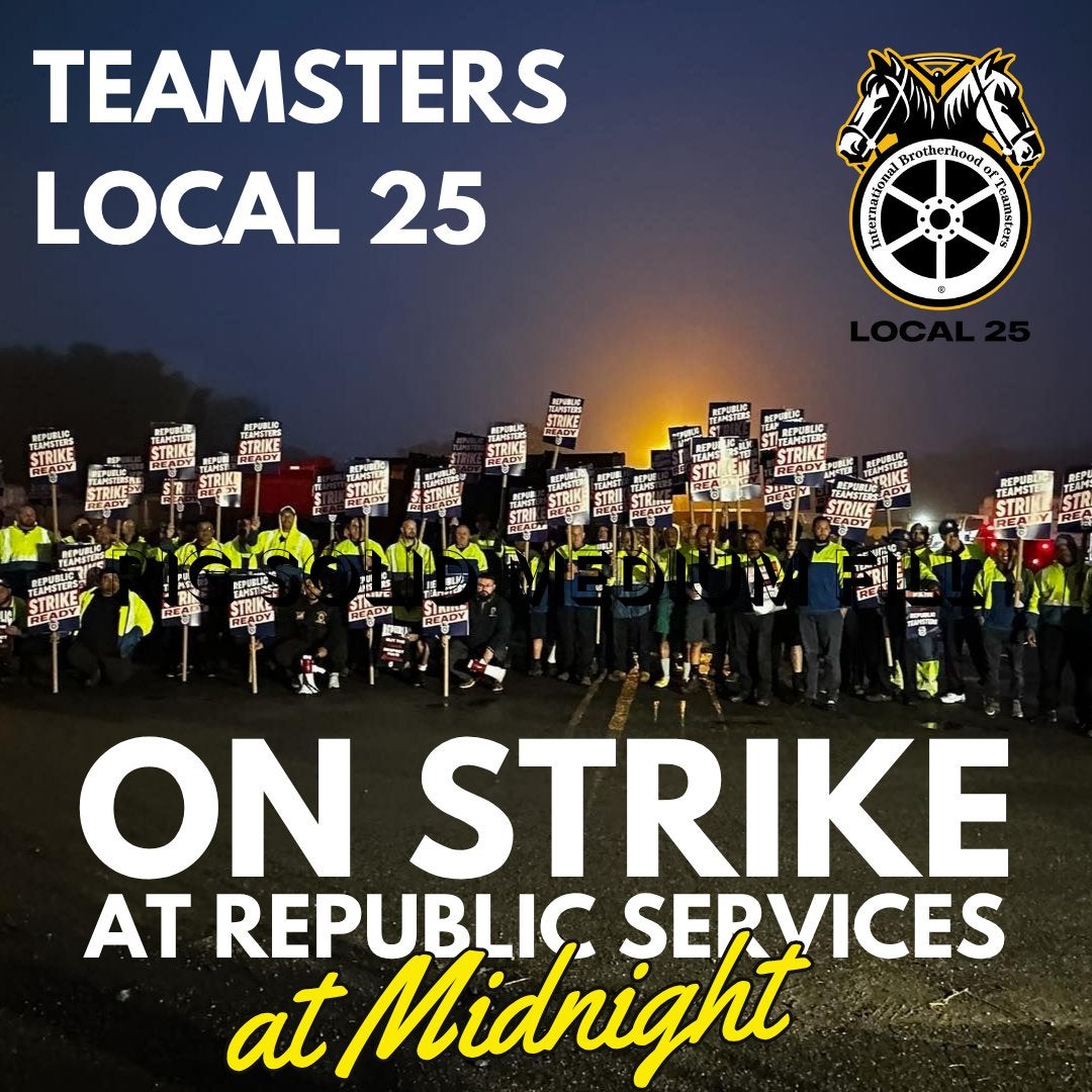 Republic Services Teamsters Launch Strike