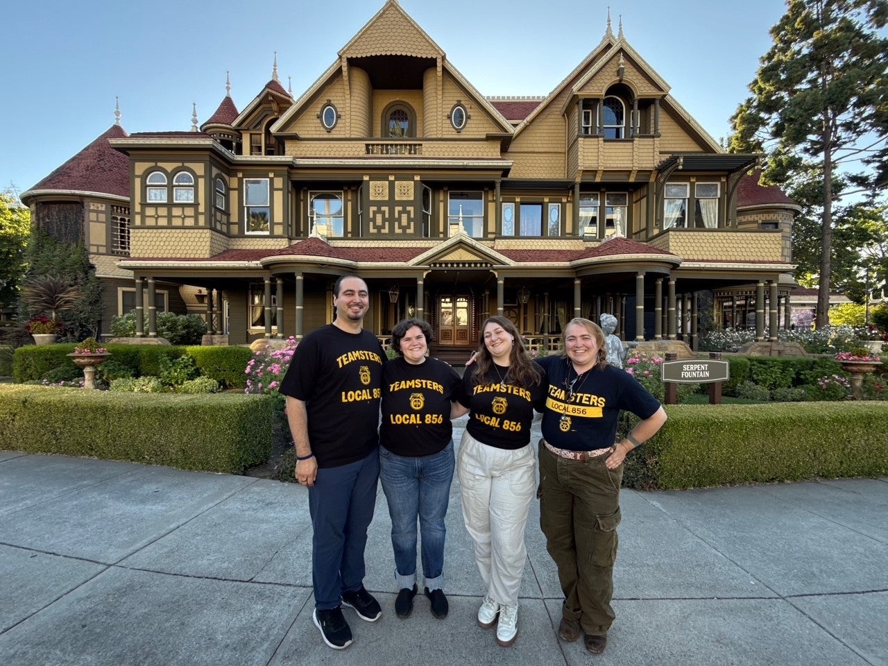 Tour Guides at Winchester Mystery House Join Teamsters