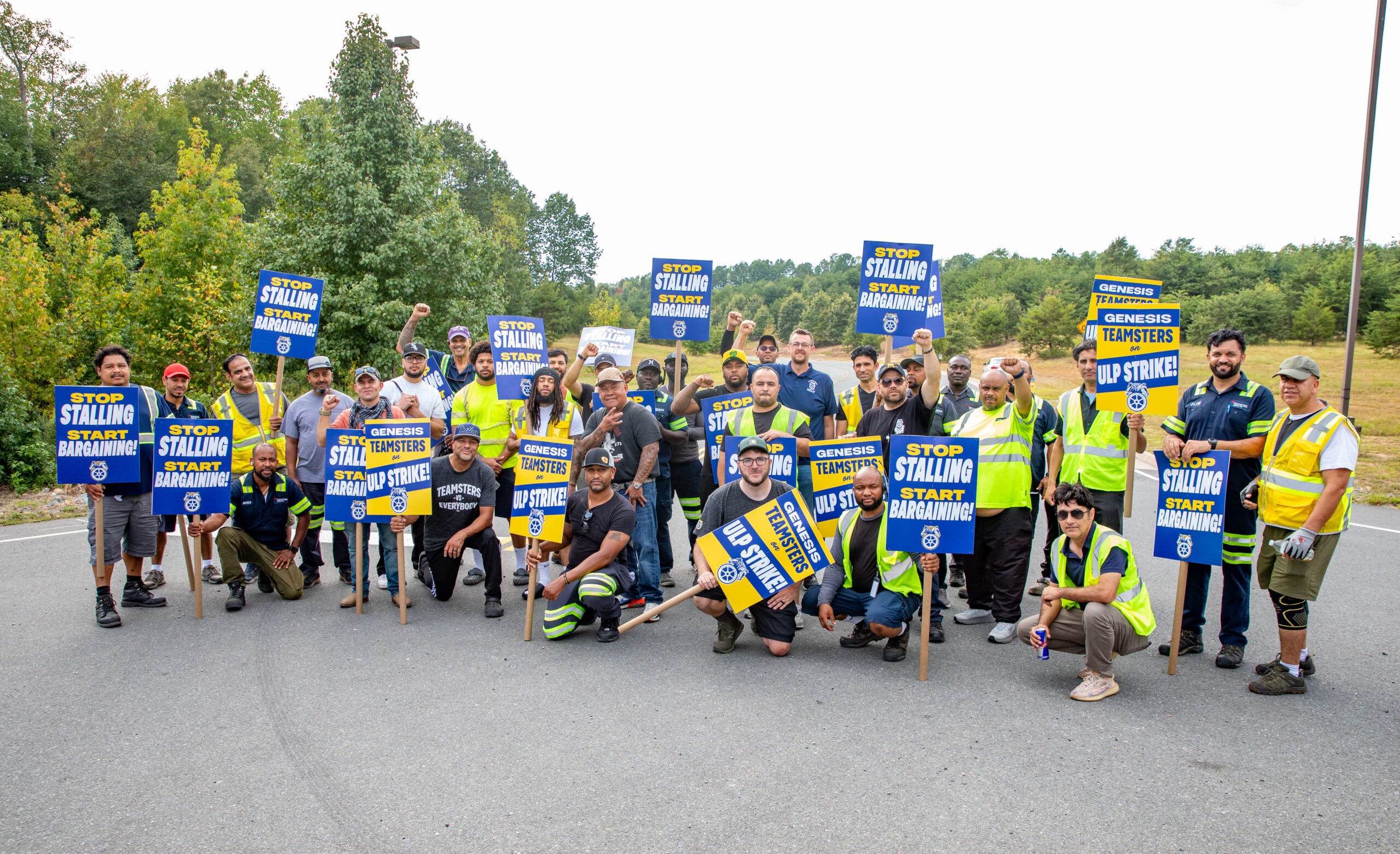 Teamsters at Genesis Logistics Launch Strike