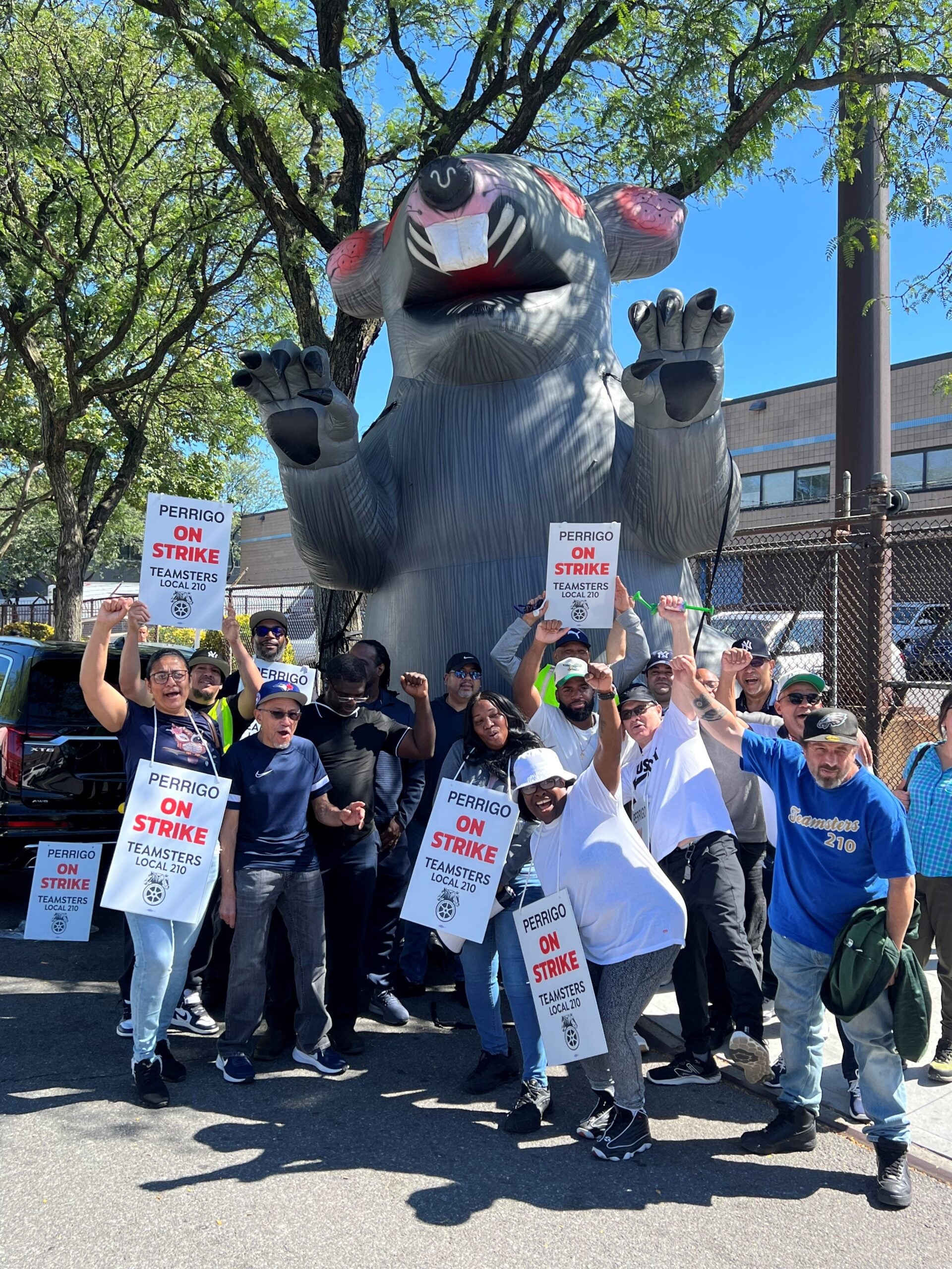 Perrigo Teamsters in New York Launch Strike
