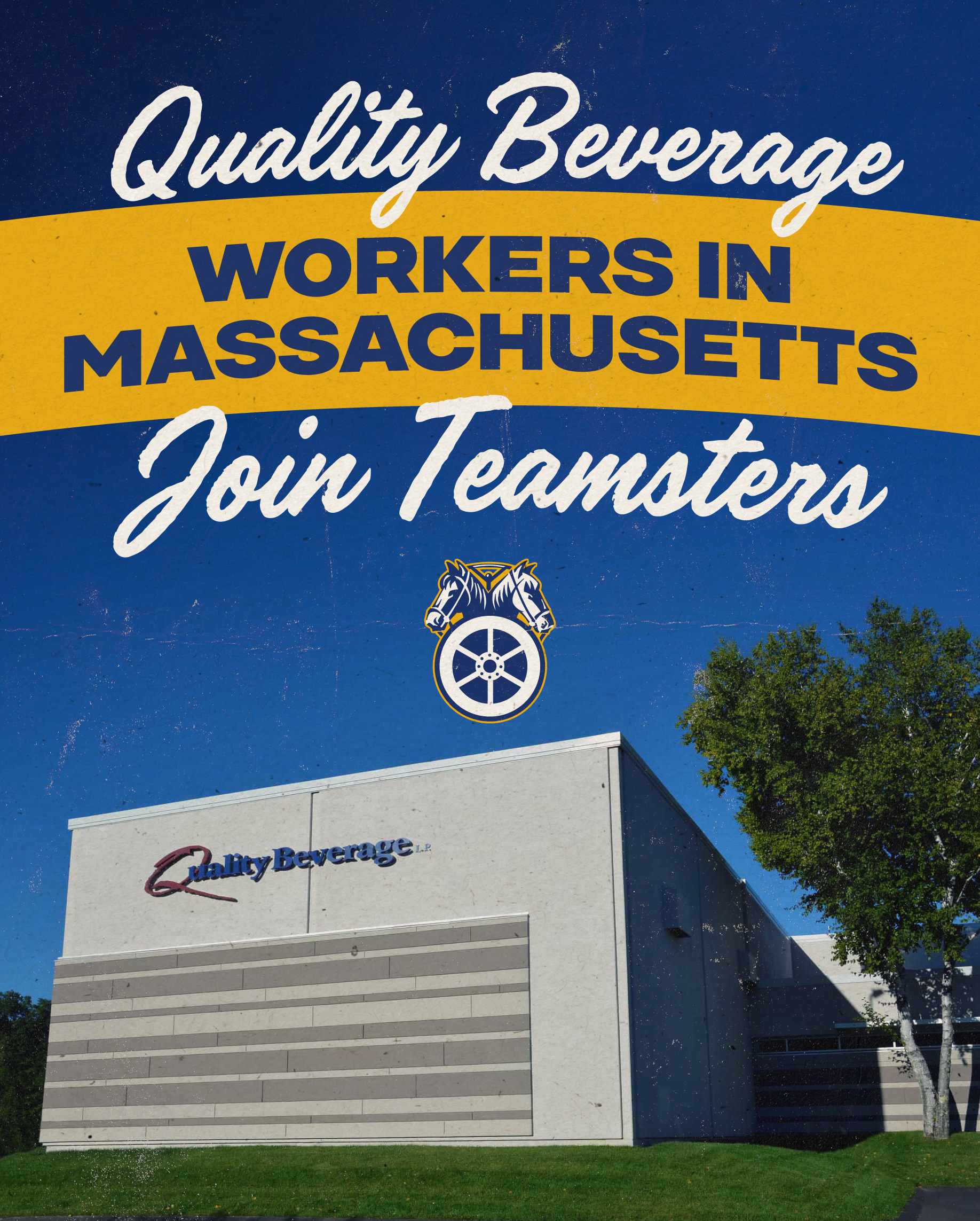 Quality Beverage Workers in Massachusetts Join Teamsters