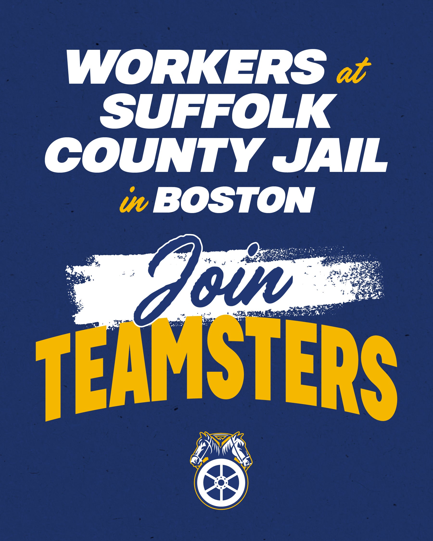 Workers at Suffolk County Jail on Nashua Street in Boston Join Teamsters