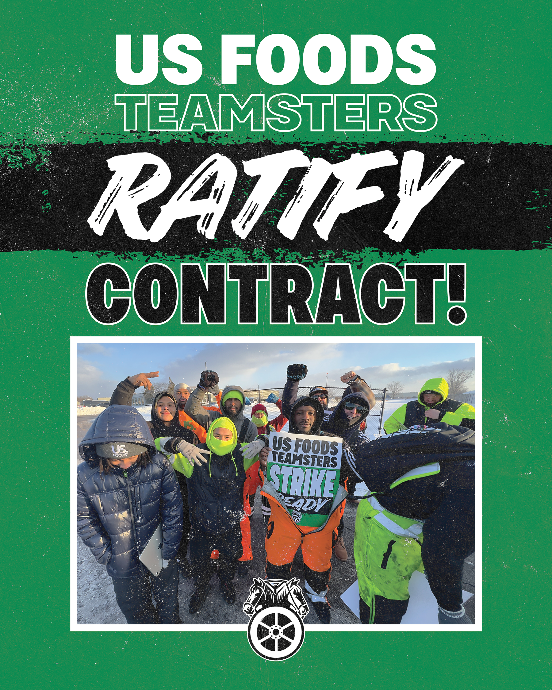 US Foods Teamsters Overwhelmingly Ratify New Contract