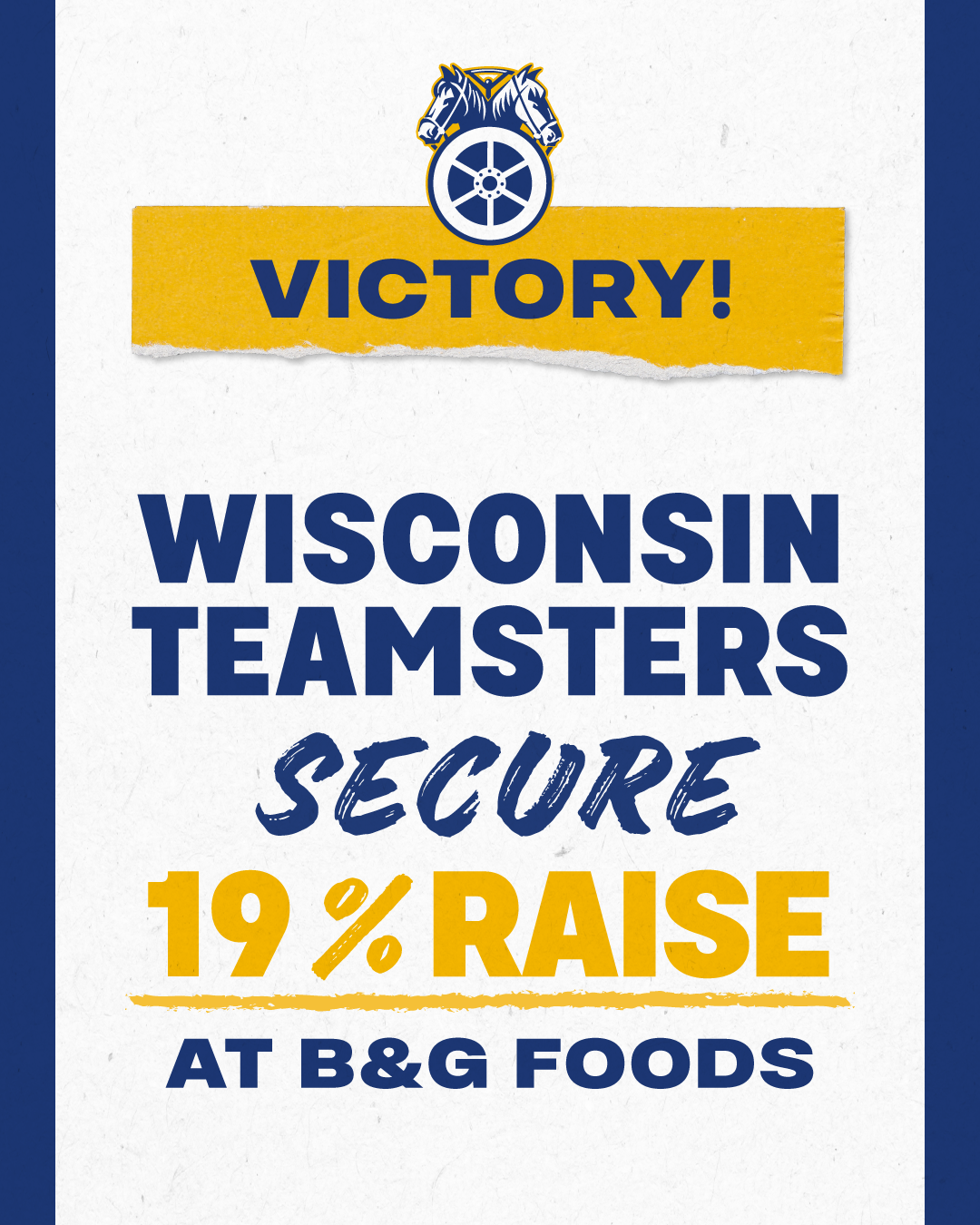 B&G Foods Teamsters Ratify Strong Contract