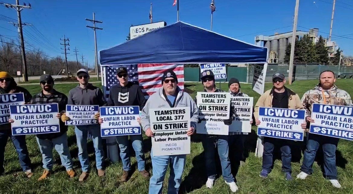 INEOS Teamsters in Ohio Launch Strike