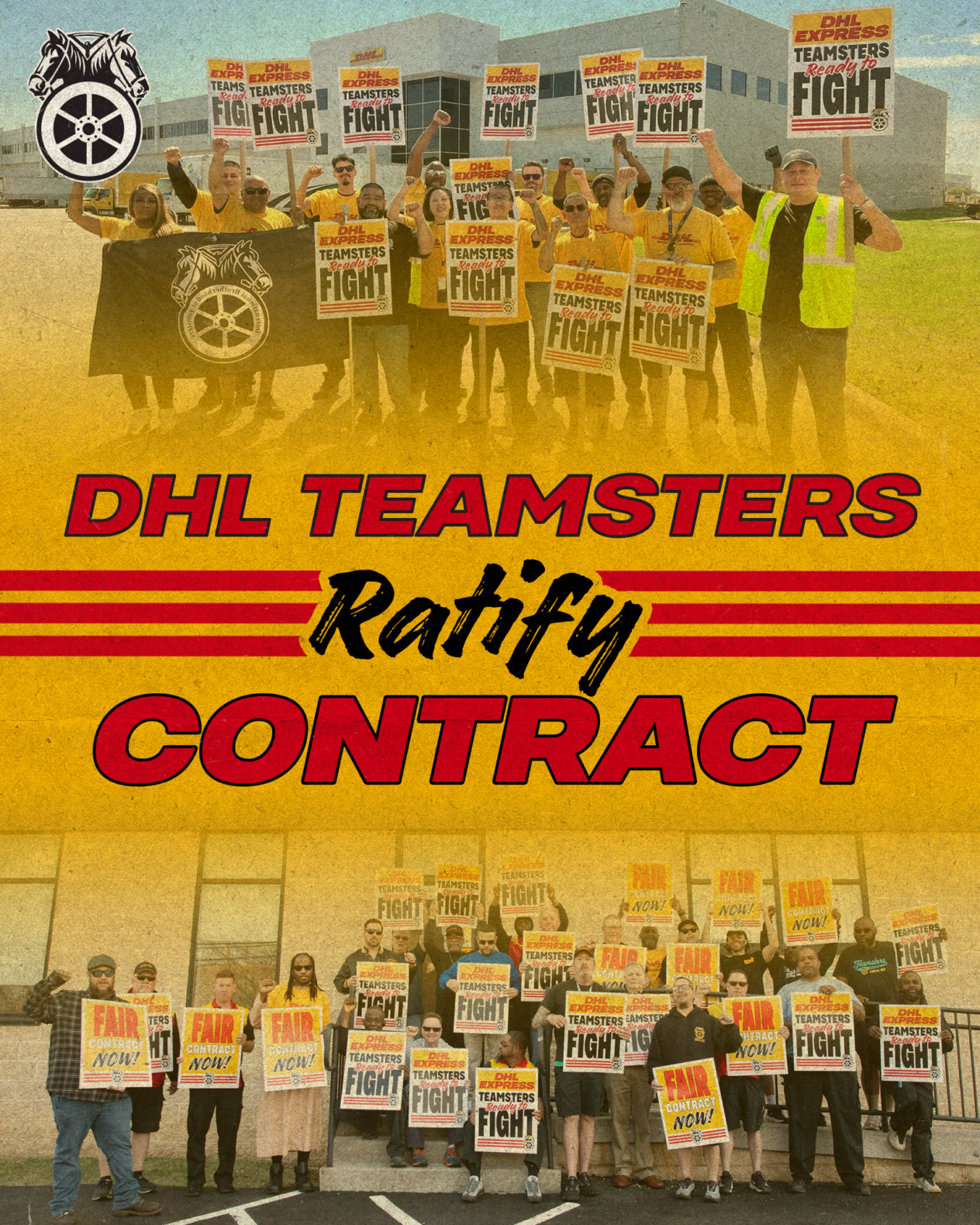 DHL Teamsters Ratify Contract
