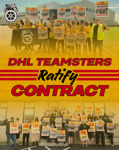 DHL Teamsters Ratify Contract