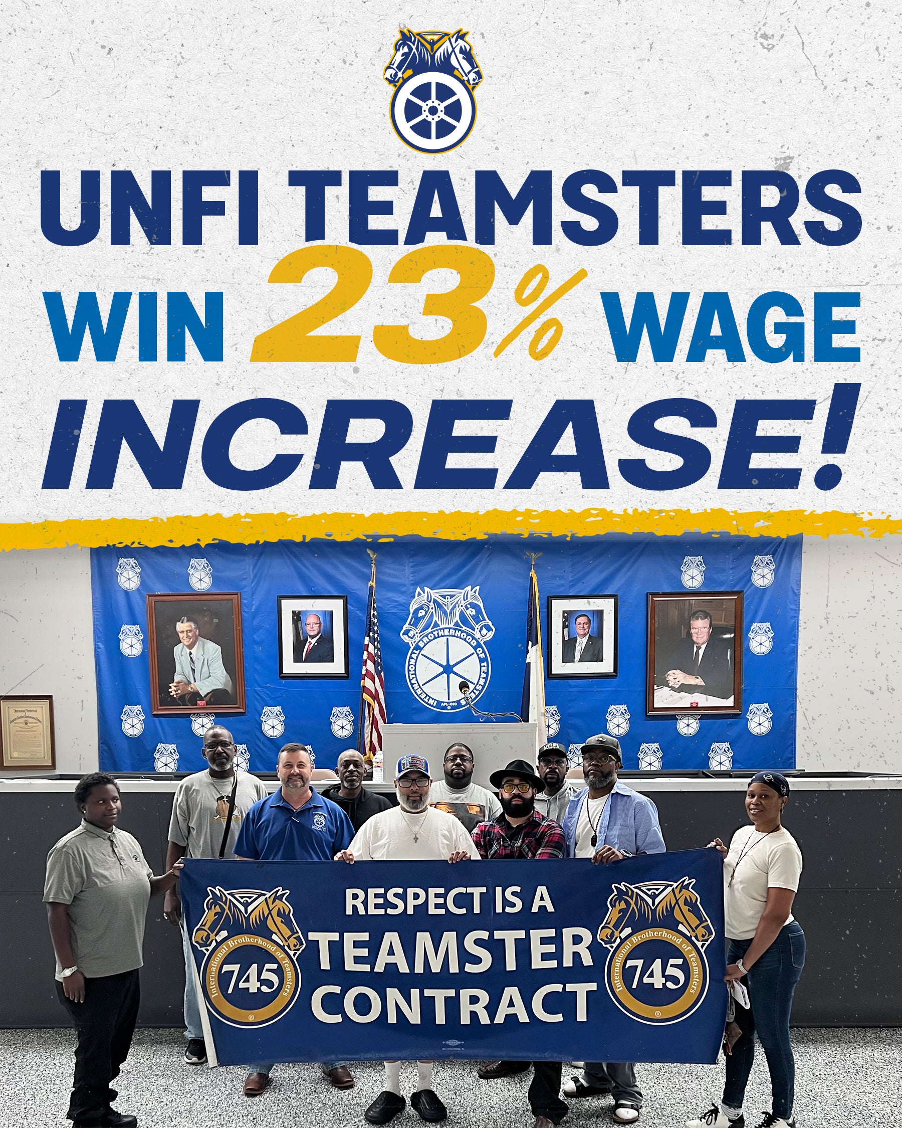 UNFI Teamsters Ratify Strong First Contract