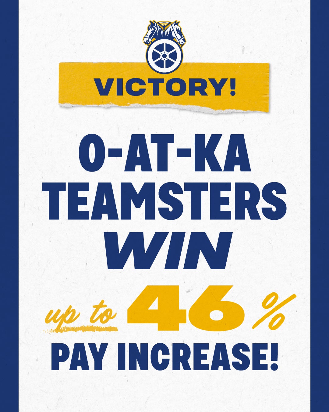O-AT-KA Teamsters Secure Strong Contract