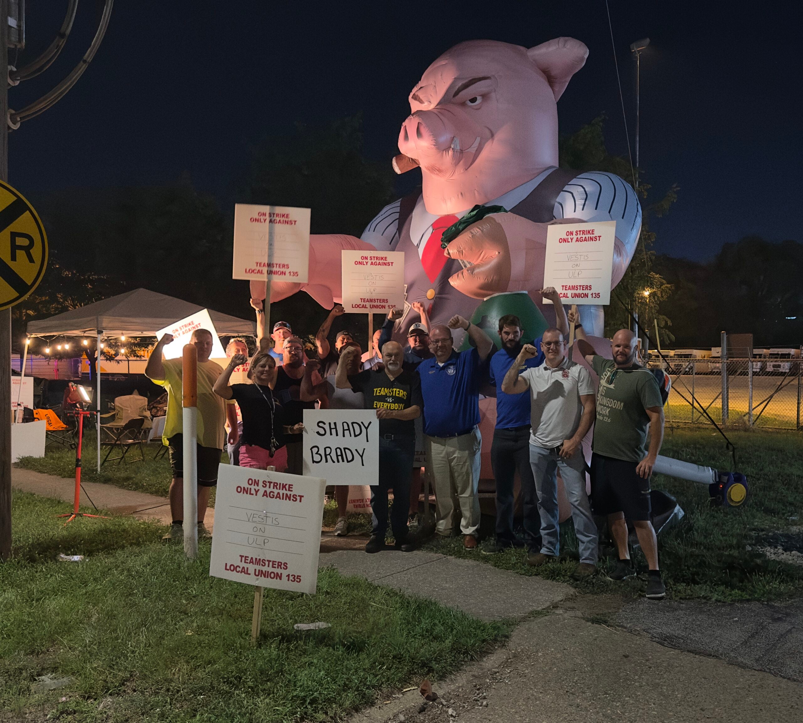 Vestis Teamsters Launch ULP Strike in Indianapolis