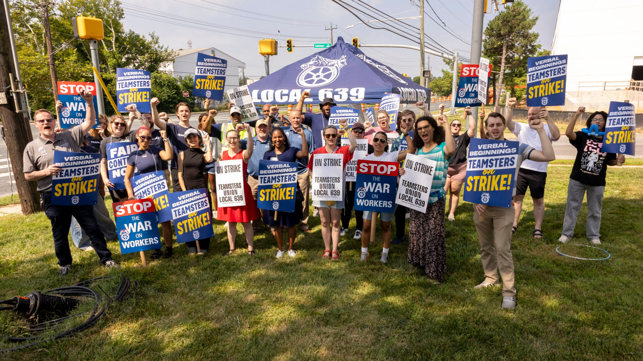 Maryland Teamsters Launch Strike at Verbal Beginnings
