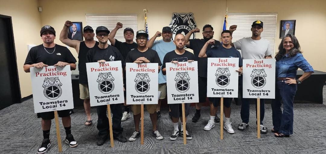 Las Vegas Teamsters at Vestis Authorize Strike Over Unfair Labor Practices