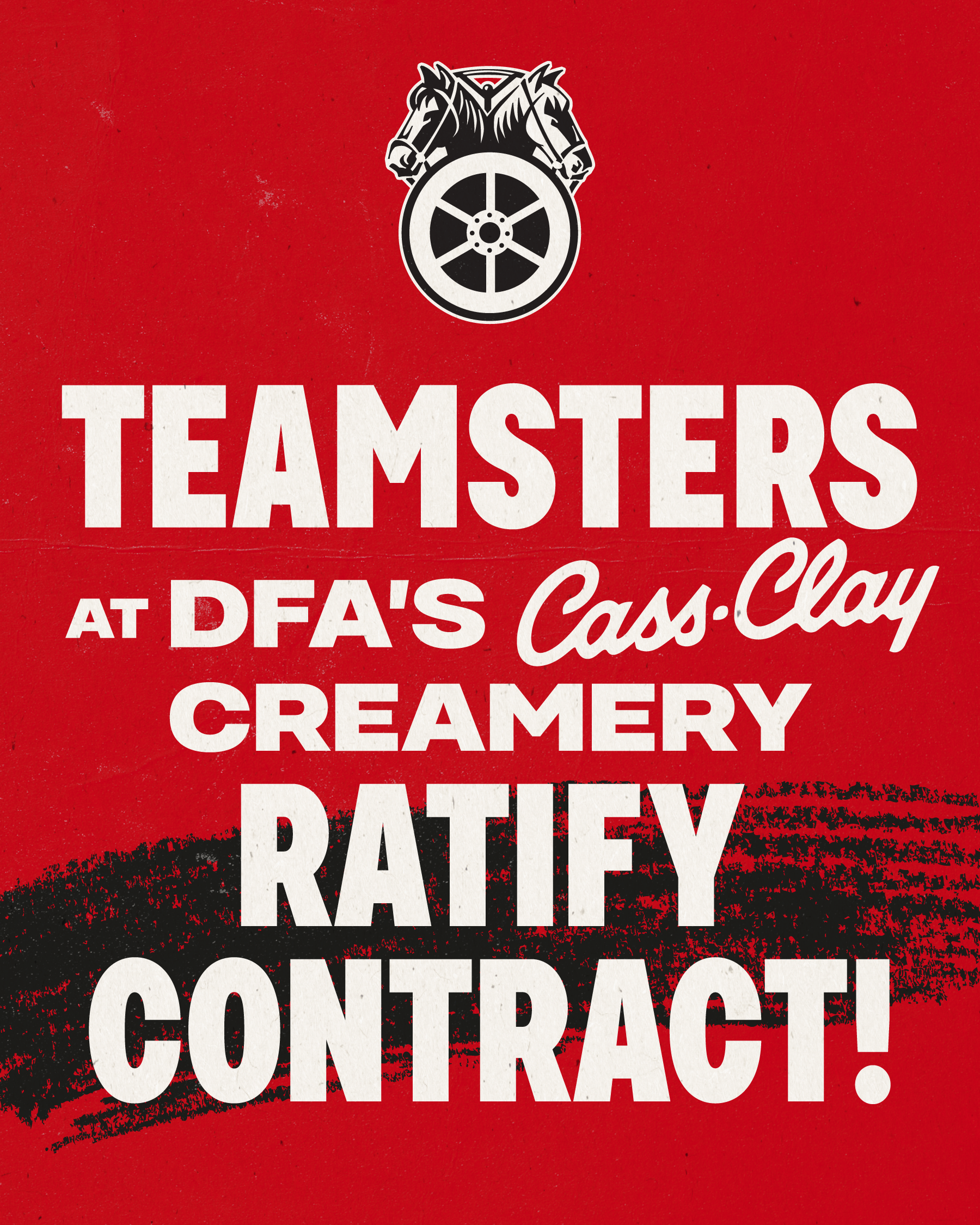 Teamsters at Cass-Clay Creamery Ratify Contract