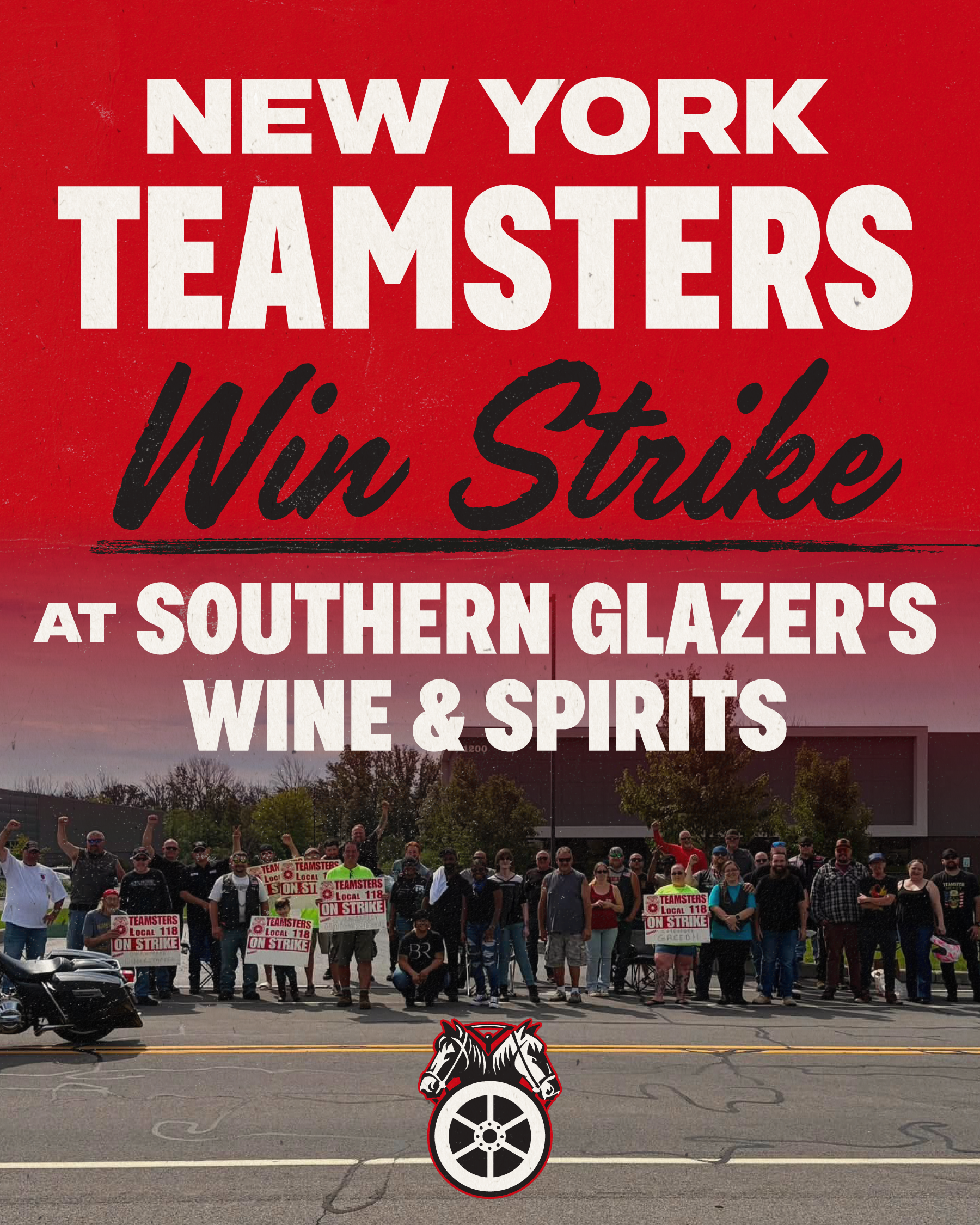 Southern Glazer’s Wine & Spirits Teamsters Win Strike in New York