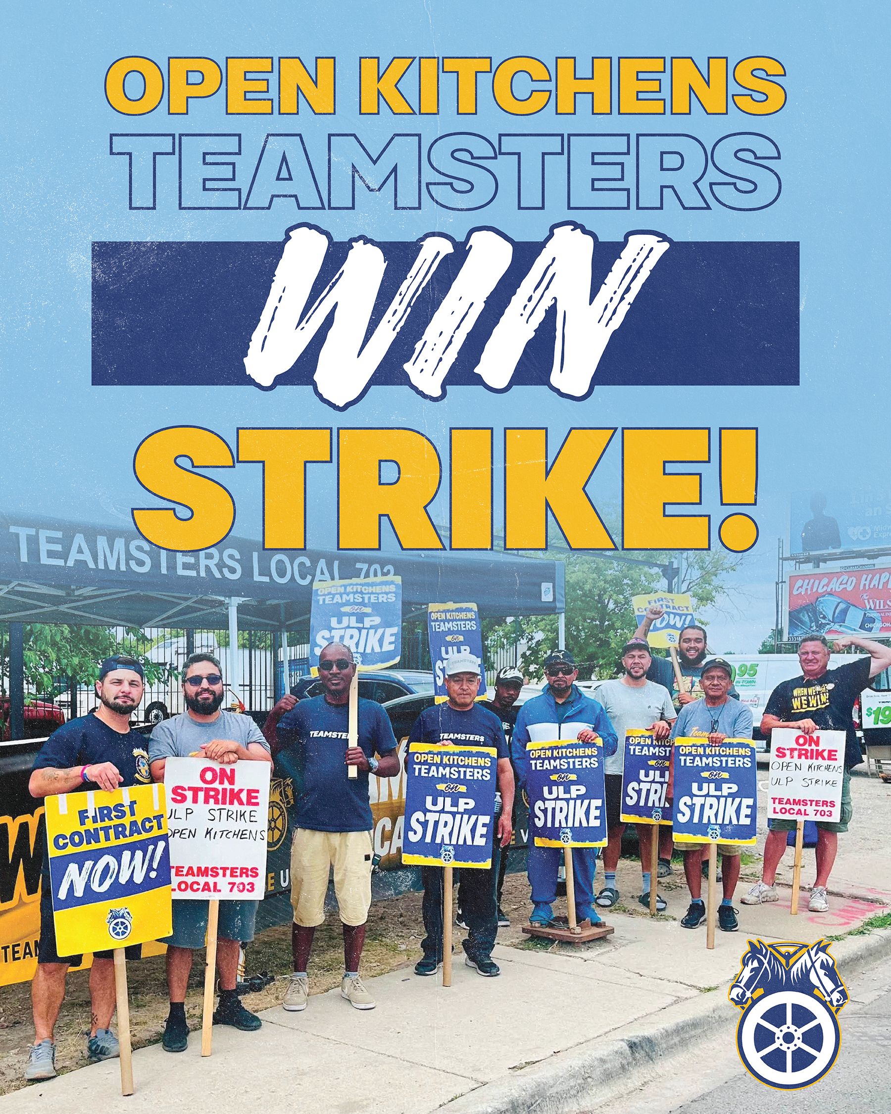 Open Kitchens Teamsters Win Strike
