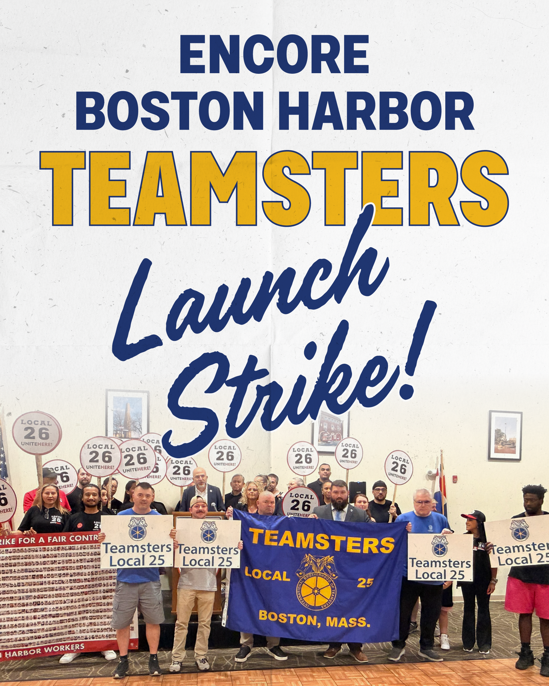 Casino Teamsters Launch Strike at Encore Boston Harbor