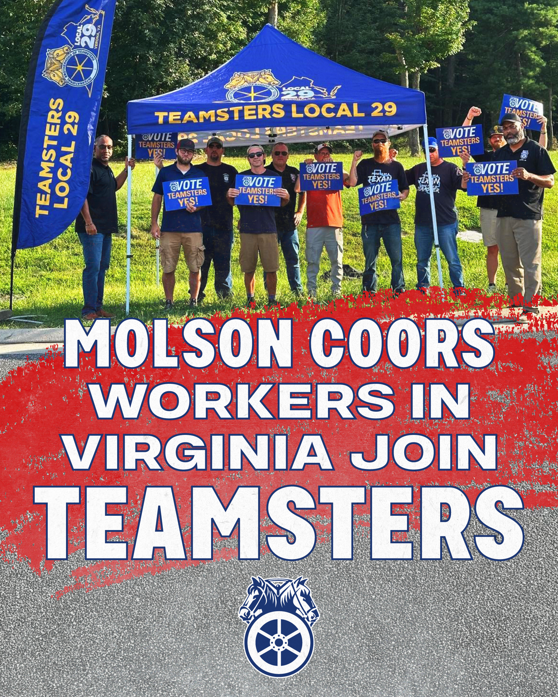 Molson Coors Workers Join Teamsters